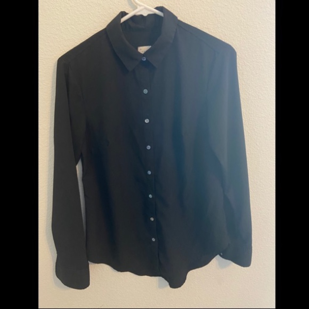 Black A New Day Button Up